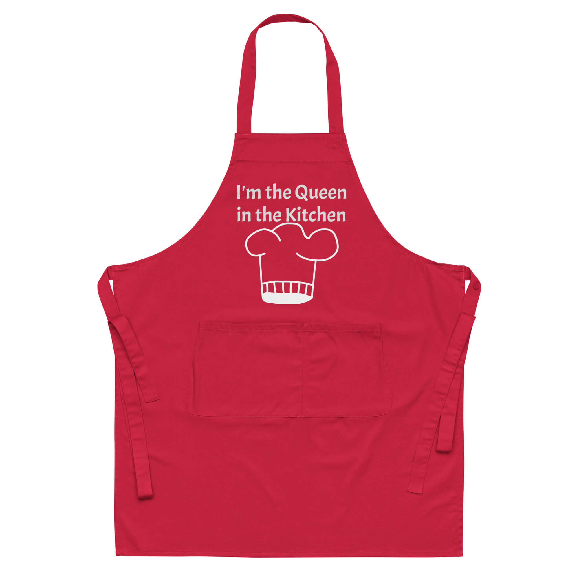 Küchenschürze nachhaltig - Komplettansicht verstellbar