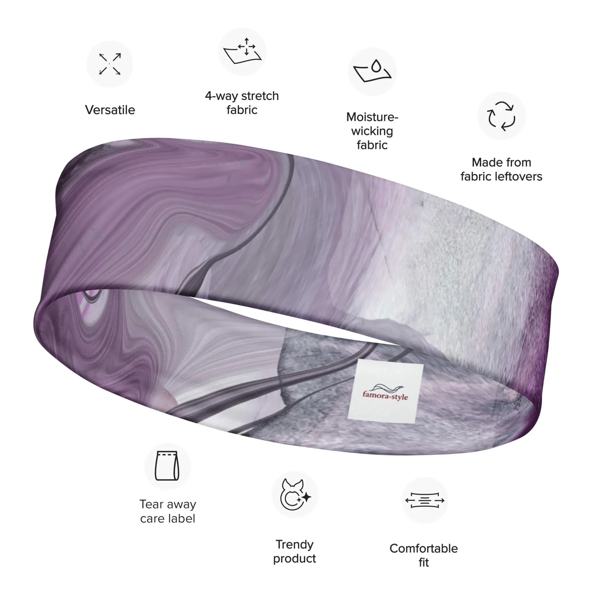 Sport-Stirnband - Vorderansicht