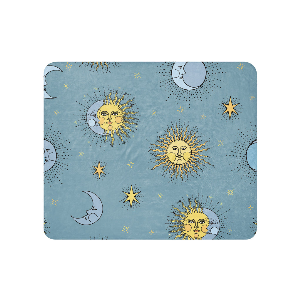 Kuschelige Sherpa-Decke - Vorderansicht - Perfekt für gemütliche Winterabende