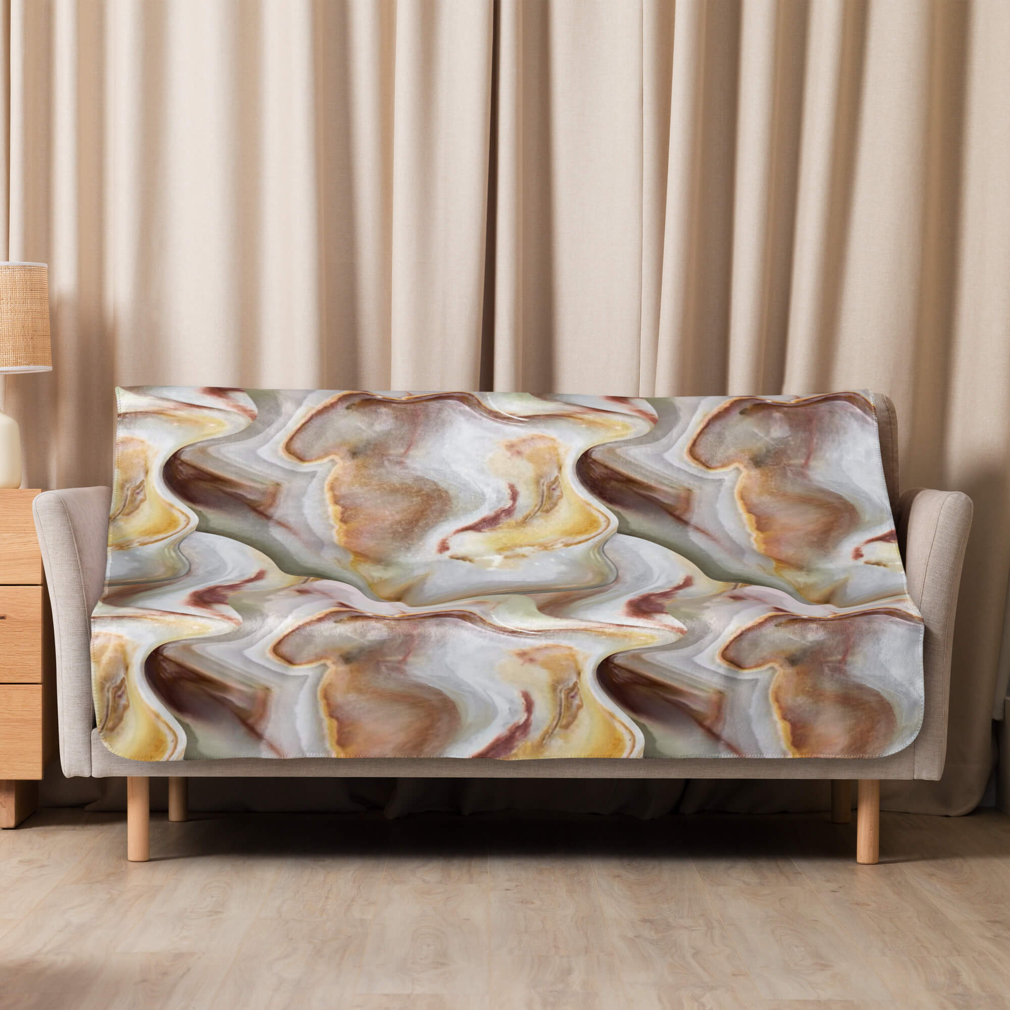 Premium Sherpa-Decke - Perfekt für gemütliche Abende auf dem Sofa