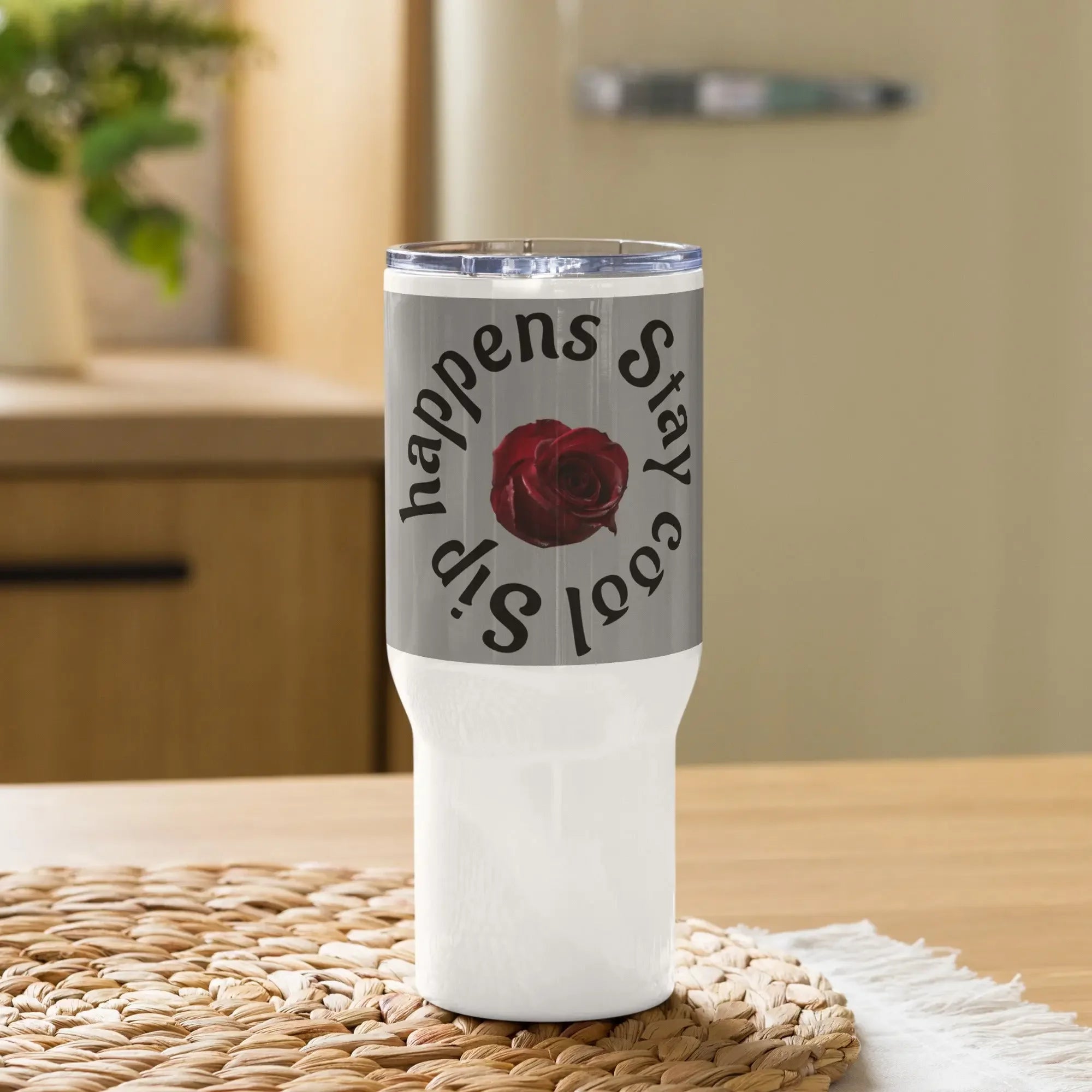 Premium Reisebecher exklusives Design - hochwertige Qualität