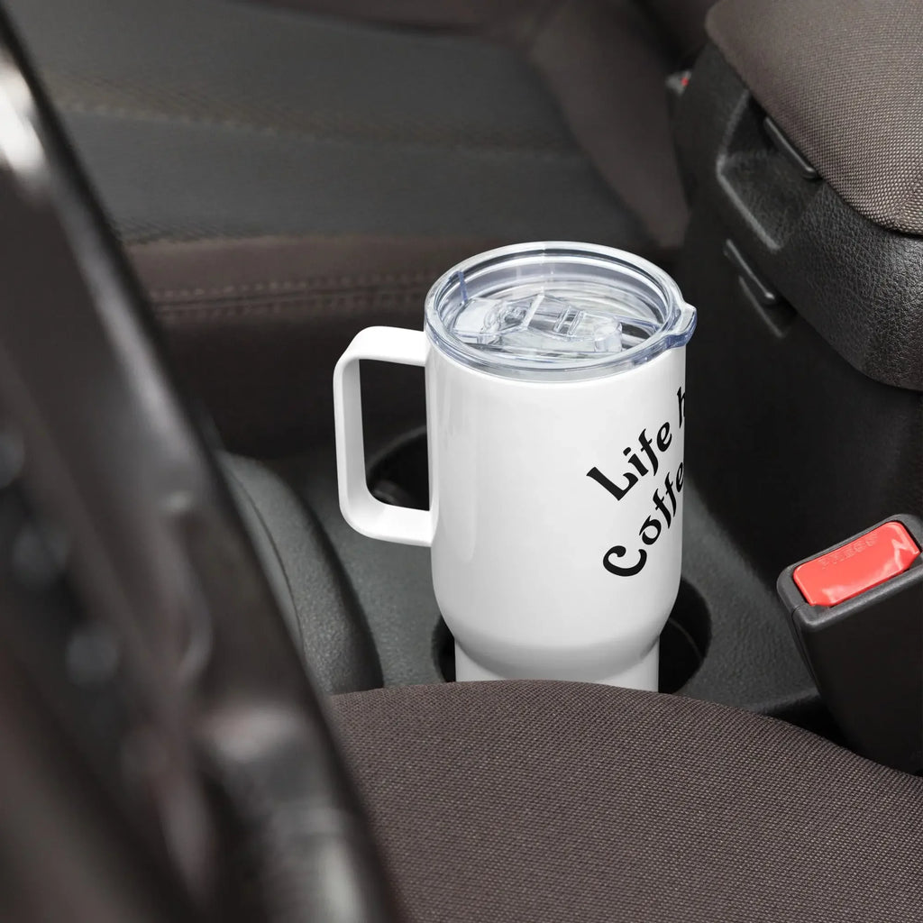 Travel Reisebecher für Pendler - Auto-optimiert mit Griff